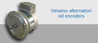 Dinamo tachimetrica 10V 20V 60V alternatori ed encoders