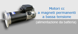 motori cc a magneti permanenti abassa tensione